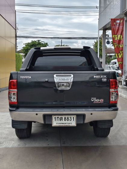 Toyota Hilux Vigo Champ 2012 Double Cab 3.0 G Prerunner Pickup ดีเซล เกียร์อัตโนมัติ ดำ รูปที่ 4