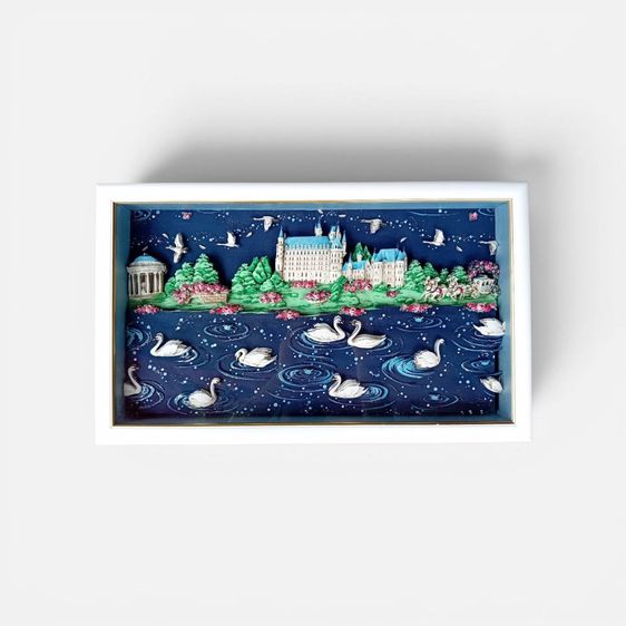 งานควิลท์ งานคราฟต์ระดับไฮเอนด์จากญี่ปุ่น 🇯🇵  (3D Fabric Shadow Box) 