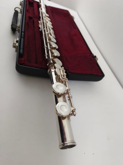 Flute ยี่ห้อ Gemeinhardt รุ่น 2sp(Silver Plated)made in U.S.A. สภาพดี รูปที่ 13