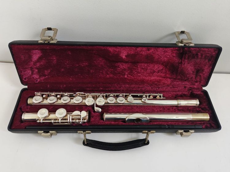 Flute ยี่ห้อ Gemeinhardt รุ่น 2sp(Silver Plated)made in U.S.A. สภาพดี รูปที่ 15