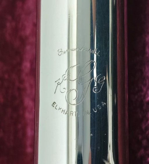 Flute ยี่ห้อ Gemeinhardt รุ่น 2sp(Silver Plated)made in U.S.A. สภาพดี รูปที่ 3