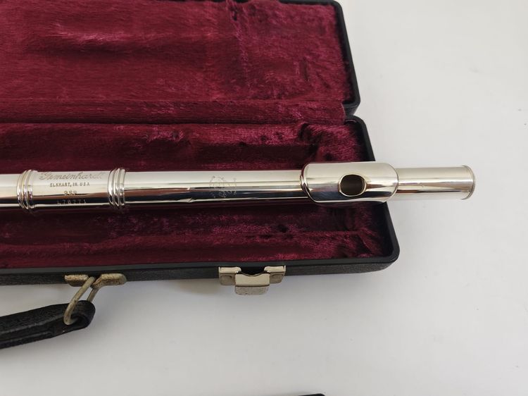Flute ยี่ห้อ Gemeinhardt รุ่น 2sp(Silver Plated)made in U.S.A. สภาพดี รูปที่ 10
