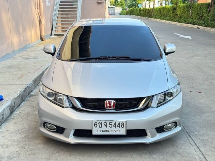 Honda Civic 2012 1.8 E i-VTEC Sedan เบนซิน ไม่ติดแก๊ส เกียร์อัตโนมัติ เงิน รูปที่ 2