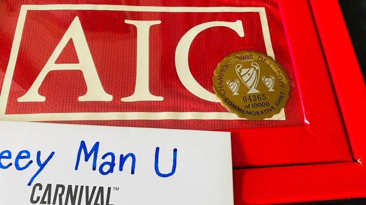 Manchester United 2008 Champions League Commemorative Box Set (3 ดาว) รูปที่ 4