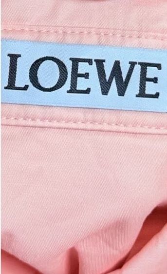 LOEWE Classic  Anagram Embroidered Cotton Shirt รูปที่ 2