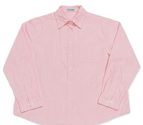 LOEWE Classic  Anagram Embroidered Cotton Shirt