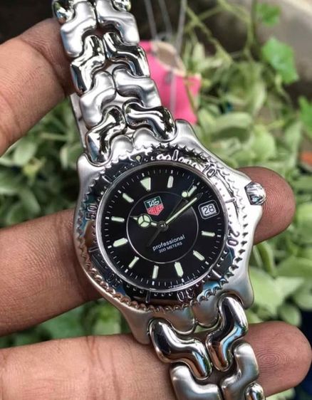 Tag Heuer ก้างปลา วงแหวน 3ชั้น  king Black Dial
 รูปที่ 6