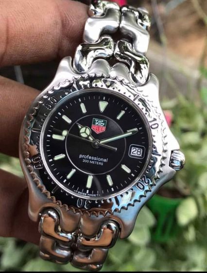 Tag Heuer ก้างปลา วงแหวน 3ชั้น  king Black Dial
 รูปที่ 4