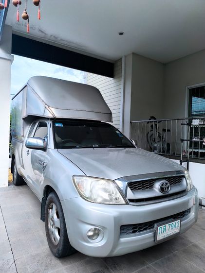 Toyota Hilux Vigo 2010 2.7 G Pickup เบนซิน LPG เกียร์อัตโนมัติ บรอนซ์ทอง รูปที่ 3
