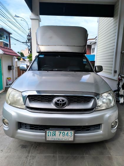 Toyota Hilux Vigo 2010 2.7 G Pickup เบนซิน LPG เกียร์อัตโนมัติ บรอนซ์ทอง