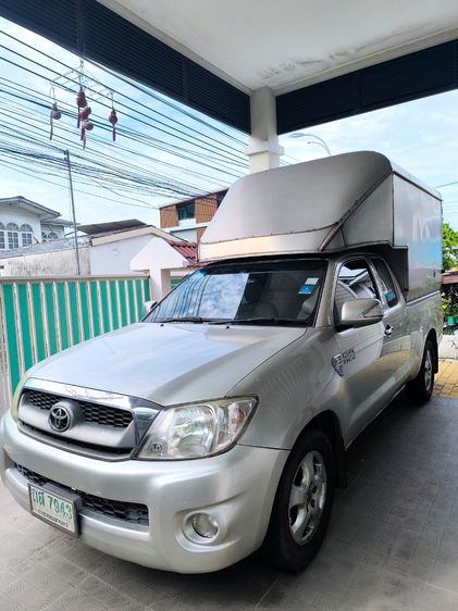 Toyota Hilux Vigo 2010 2.7 G Pickup เบนซิน LPG เกียร์อัตโนมัติ บรอนซ์ทอง รูปที่ 2