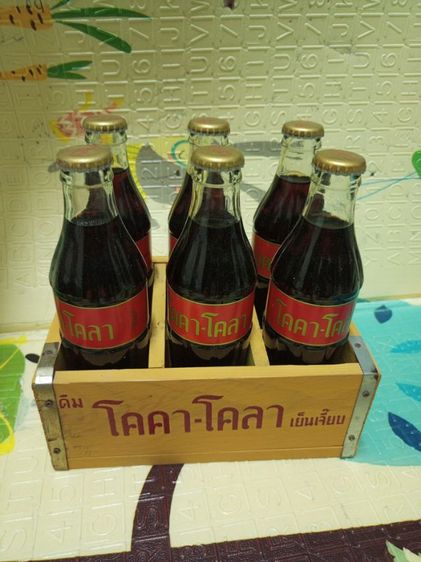 โค้ก 60 ปี ขวดแก้ว(1 ชุด) บ.ไทยน้ำทิพย์