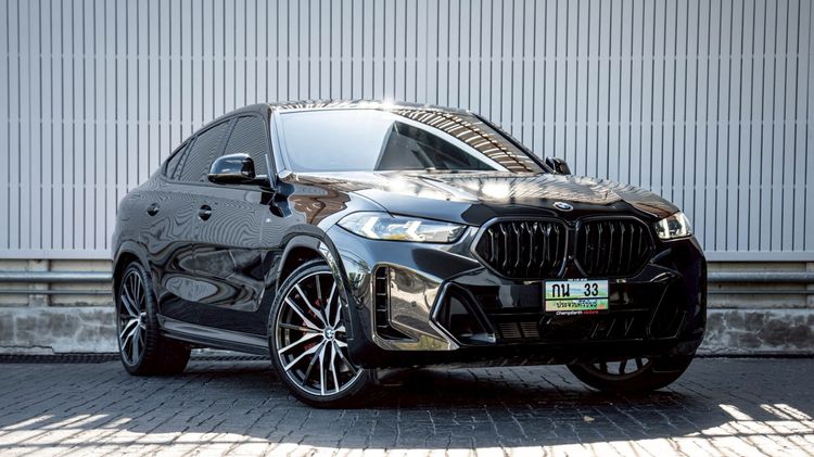 รถ BMW X6 3.0 xDrive40i M Sport สี ดำ