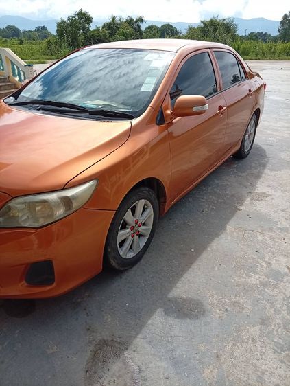 Toyota Corolla 2012 1.6 Sedan เบนซิน NGV เกียร์ธรรมดา ส้ม รูปที่ 2