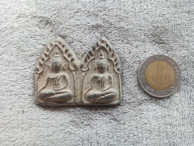 ขุนแผนพรายคู่ หลวงพ่อกวย ชุตินธโร (เนื้อตะกั่วลองพิมพ์) รูปที่ 7