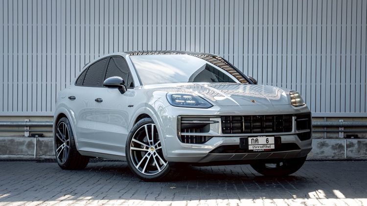 รถ Porsche Cayenne 3.0 E-Hybrid Coupé 4WD สี เทา