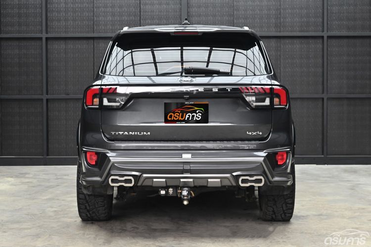 Ford Everest 2024 2.0 Titanium Plus 4WD Utility-car ดีเซล ไม่ติดแก๊ส เกียร์อัตโนมัติ เทา รูปที่ 4