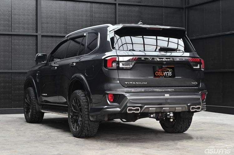 Ford Everest 2024 2.0 Titanium Plus 4WD Utility-car ดีเซล ไม่ติดแก๊ส เกียร์อัตโนมัติ เทา รูปที่ 3