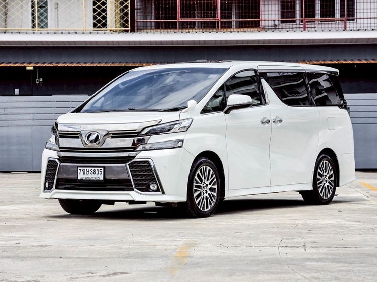 รถ Toyota Vellfire 2.5 Z G Edition สี ขาว