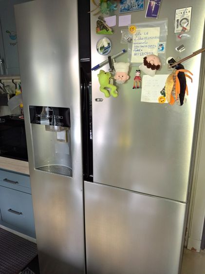 ตู้เย็นไซด์-บาย-ไซด์ ตู้เย็น lg 2 ประตู side by side 