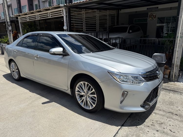 Toyota Camry 2016 2.5 Hybrid Sedan เบนซิน ไม่ติดแก๊ส เกียร์อัตโนมัติ บรอนซ์เงิน รูปที่ 3