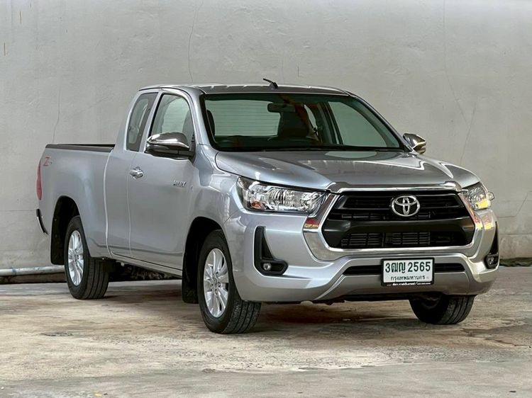 Toyota Hilux Revo 2021 2.4 Entry Pickup ดีเซล ไม่ติดแก๊ส เกียร์อัตโนมัติ เทา รูปที่ 2