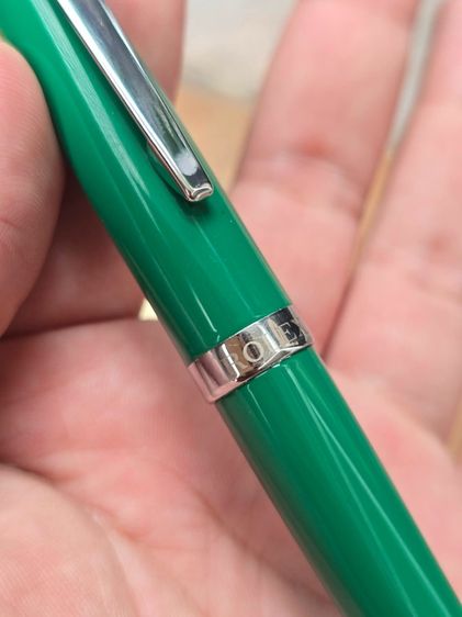 ปากกา Rolex AD VIP GIFT Green Emerald Emblem Twist Ballpoint Pen, NEW Box,  รูปที่ 7