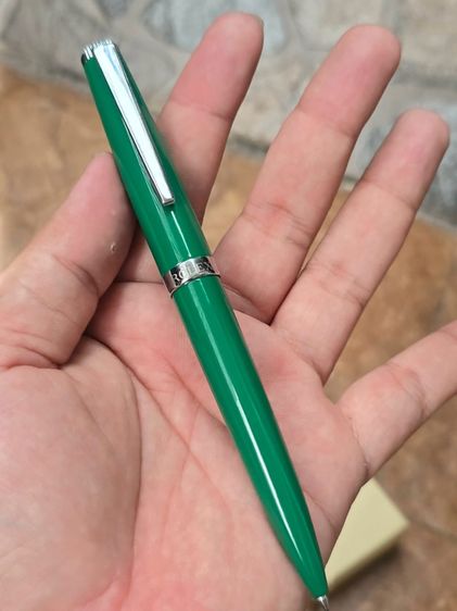 ปากกา Rolex AD VIP GIFT Green Emerald Emblem Twist Ballpoint Pen, NEW Box,  รูปที่ 8