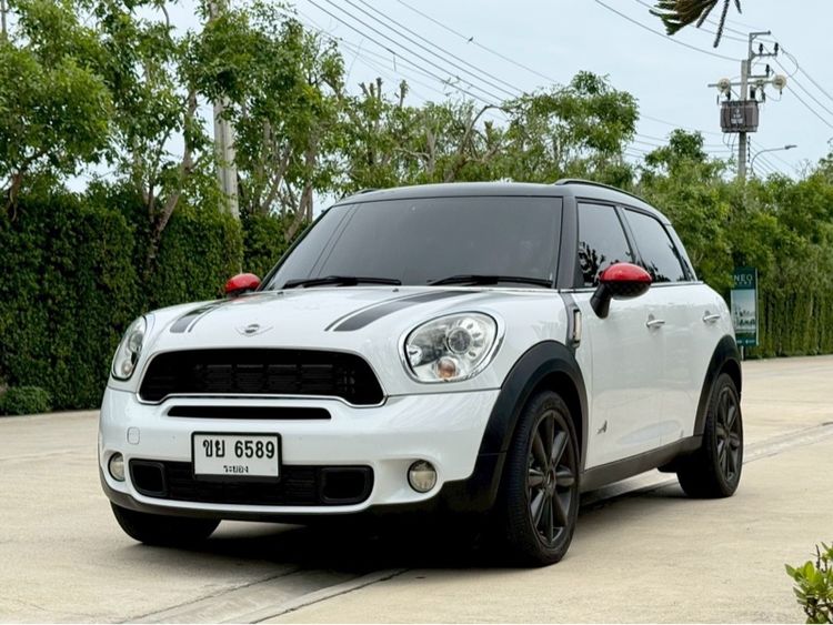 Mini COUNTRYMAN 2013 1.6 ALL4 4WD Sedan เบนซิน ไม่ติดแก๊ส เกียร์อัตโนมัติ ขาว รูปที่ 3
