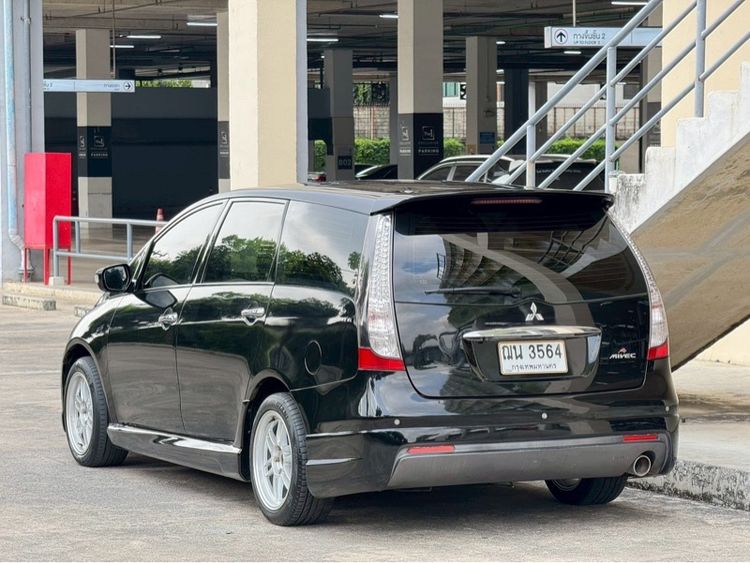 Mitsubishi Space Wagon 2008 2.4 GLS Sedan เบนซิน ไม่ติดแก๊ส เกียร์อัตโนมัติ ดำ รูปที่ 4