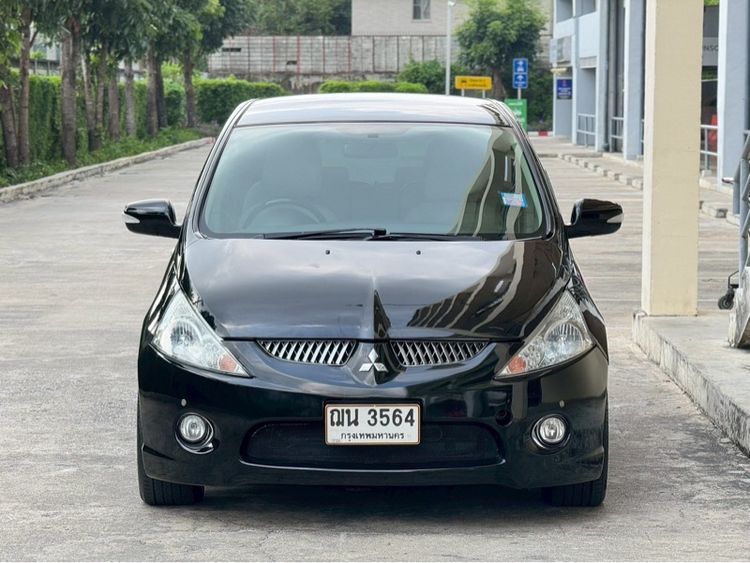 Mitsubishi Space Wagon 2008 2.4 GLS Sedan เบนซิน ไม่ติดแก๊ส เกียร์อัตโนมัติ ดำ รูปที่ 2