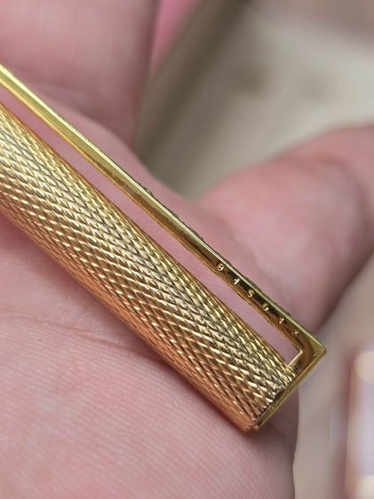 ปากกา S.T. Dupont Diamond Classic Gold Twist Ballpoint Pen Mens รูปที่ 9