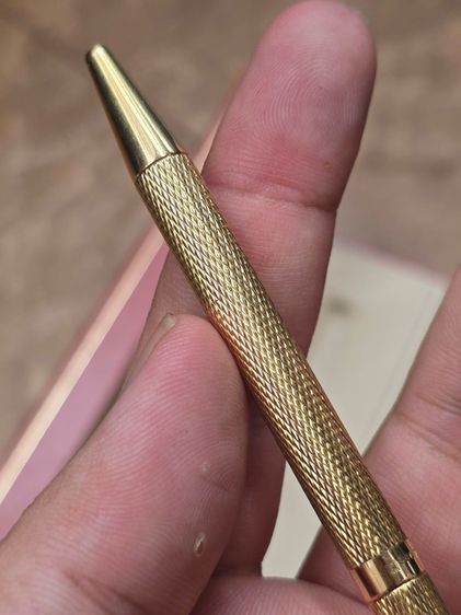 ปากกา S.T. Dupont Diamond Classic Gold Twist Ballpoint Pen Mens รูปที่ 10
