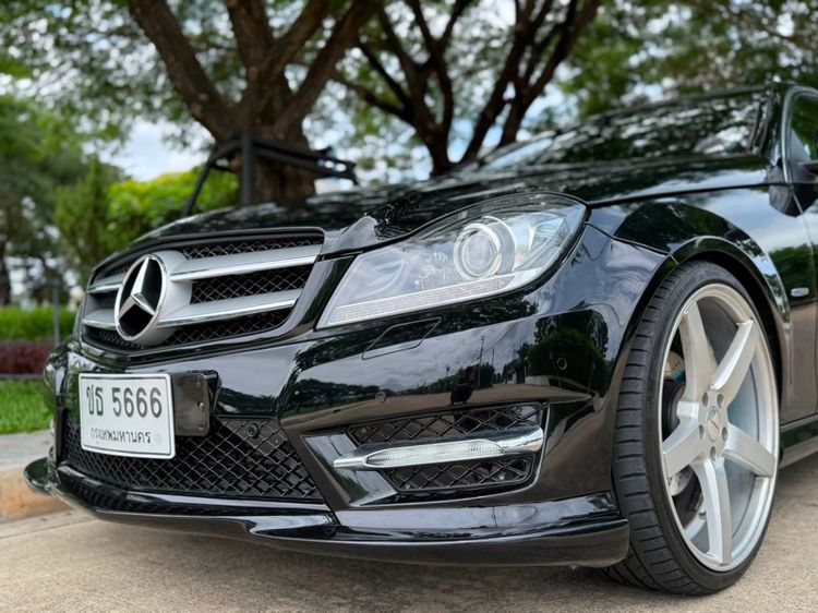 Mercedes-Benz C-Class 2013 C180 AMG Sedan เบนซิน เกียร์อัตโนมัติ ดำ รูปที่ 4