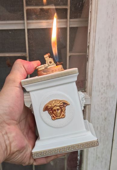 ไฟแช็ค Versace Rosenth Table Gas Lighter หายากมาก ราคาแบ่งปันครับ รูปที่ 10