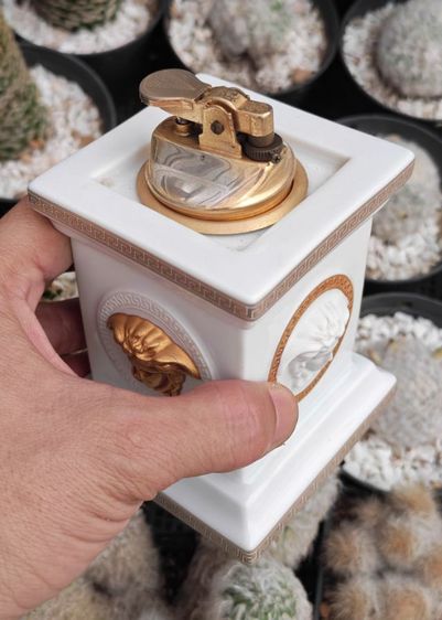 ไฟแช็ค Versace Rosenth Table Gas Lighter หายากมาก ราคาแบ่งปันครับ รูปที่ 3