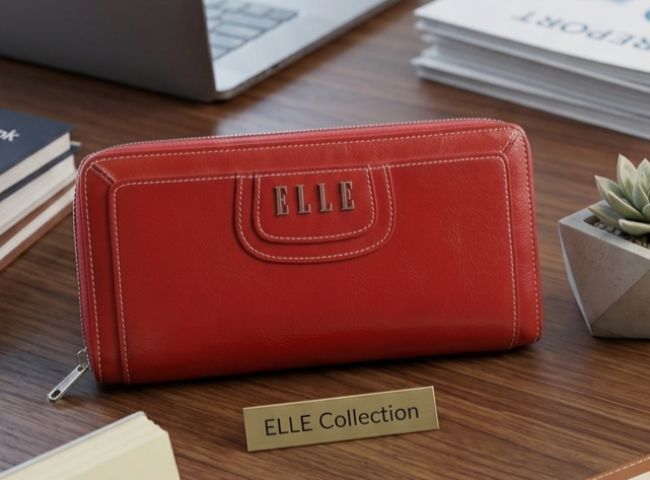 กระเป๋าสตางค์ Elle 