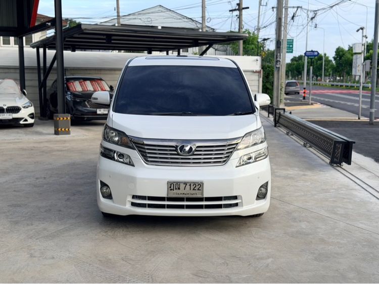 Toyota Vellfire 2010 2.4 V Utility-car เบนซิน ไม่ติดแก๊ส เกียร์อัตโนมัติ ขาว รูปที่ 3