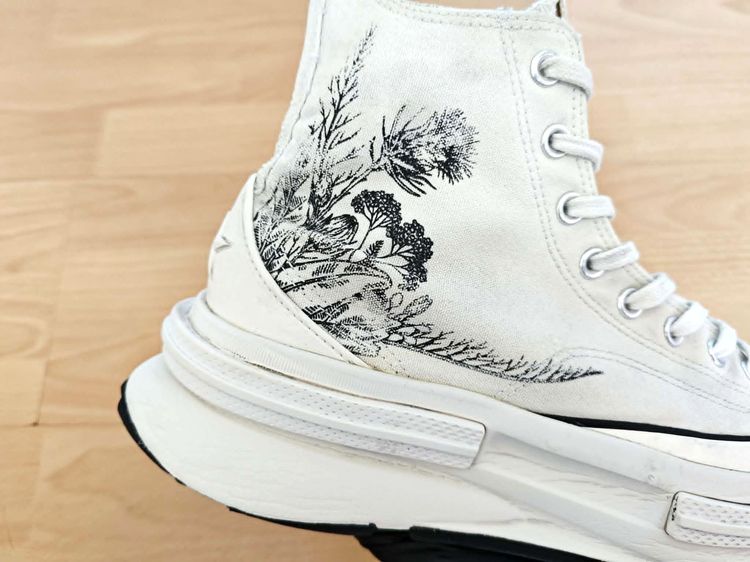 (ขายแล้ว) Converse Run Star Legacy Cx Future Comfort Hi - Cream รูปที่ 10