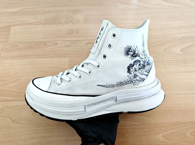 (ขายแล้ว) Converse Run Star Legacy Cx Future Comfort Hi - Cream รูปที่ 3