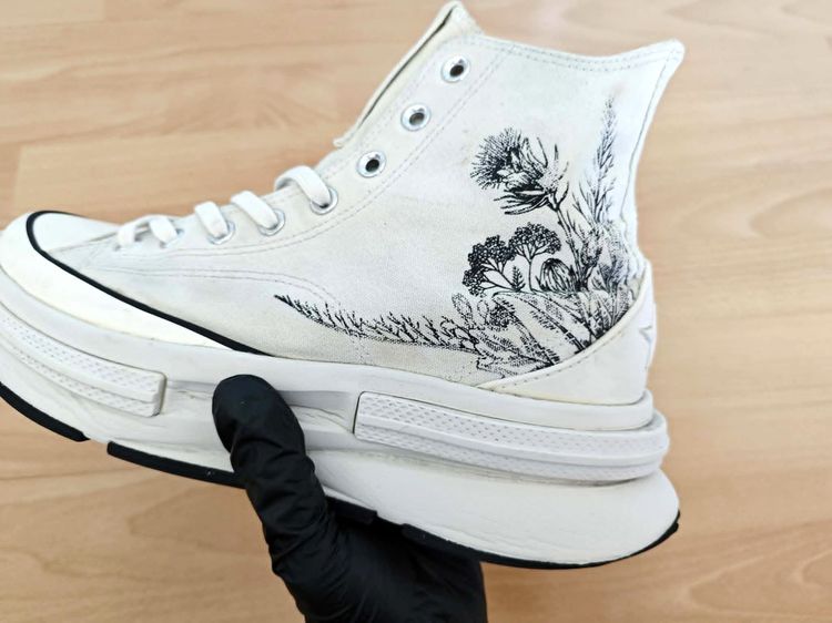 (ขายแล้ว) Converse Run Star Legacy Cx Future Comfort Hi - Cream รูปที่ 4