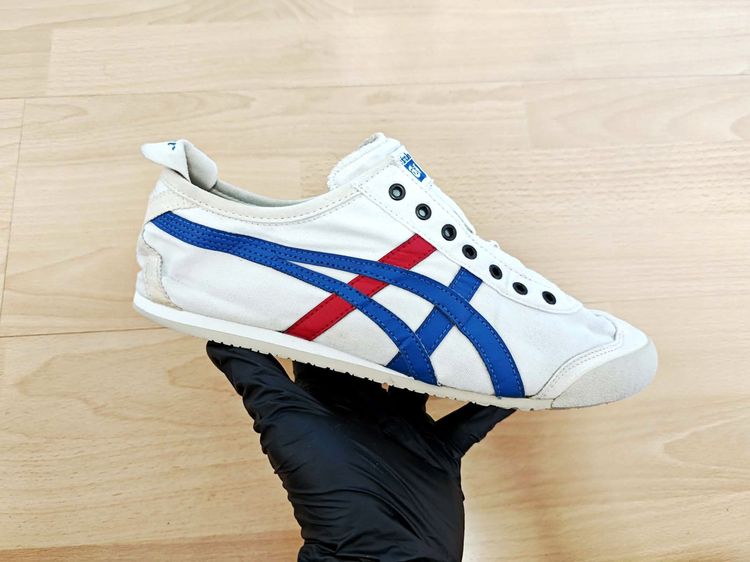 รองเท้าผ้าใบ ผ้าใบ UK 8 | EU 42 | US 8.5 ขาว Onitsuka Tiger Mexico 66 Slip-On White Directoire