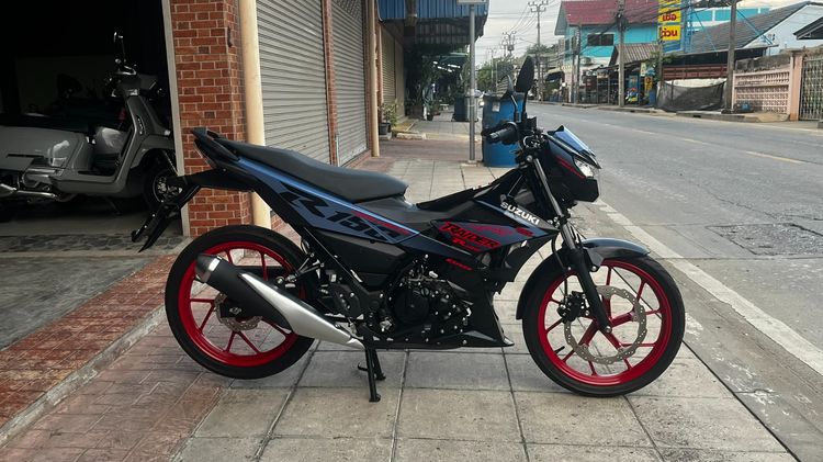 SUZUKI RAIDER จดปี 24 ไมล์ 4346 km.