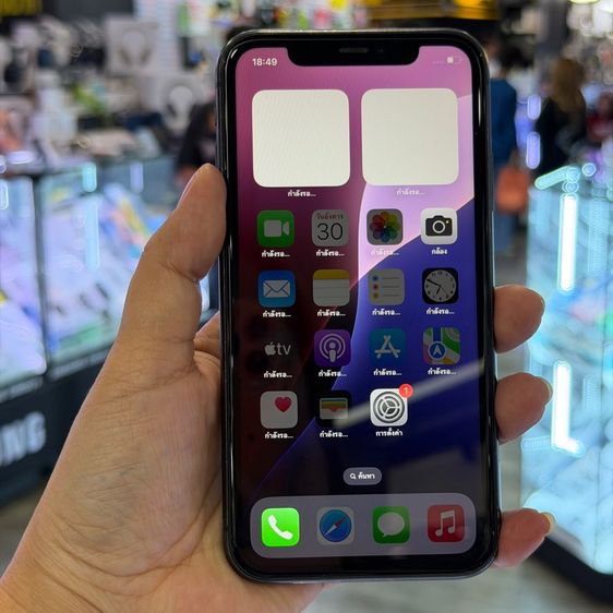 iPhone11 128GB สีดำ เครื่องศูนย์ โมเดลTH 🔥🔥