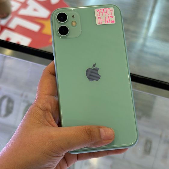 iPhone11 64GB สีเขียว เครื่องศูนย์ โมเดลTH สภาพสวยมากๆ🔥🔥 รูปที่ 2