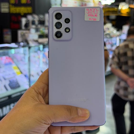 Samsung A52s 5G สีม่วง เครื่องศูนย์ สภาพสวยมาก จอ6.5นิ้ว แรม8รอม128 Snap778G กล้อง64ล้าน(4ตัว)🔥🔥 รูปที่ 2