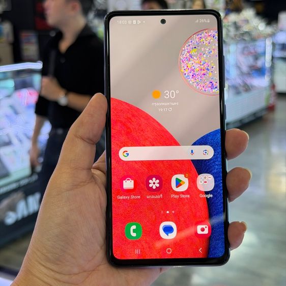 Samsung A52s 5G สีม่วง เครื่องศูนย์ สภาพสวยมาก จอ6.5นิ้ว แรม8รอม128 Snap778G กล้อง64ล้าน(4ตัว)🔥🔥