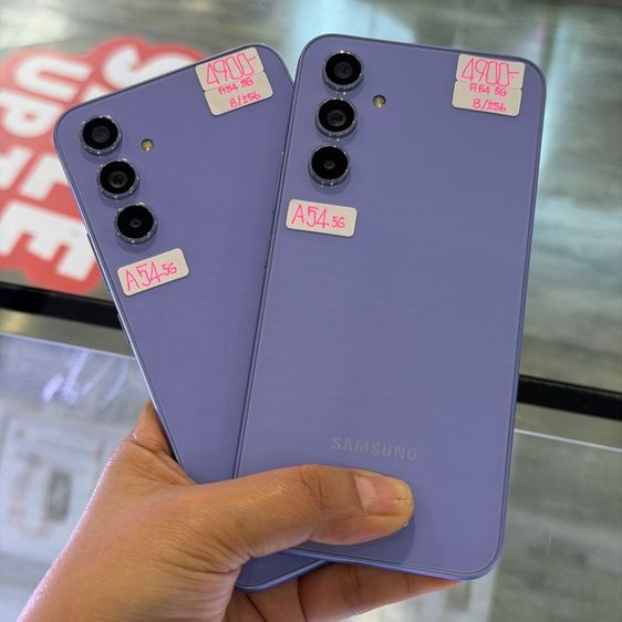 Samsung A54 5G 256GB สีม่วง เครื่องศูนย์ สภาพสวยมากๆ จอ6.4นิ้ว แรม8รอม256 กล้อง50ล้าน(3ตัว)🔥🔥 รูปที่ 2