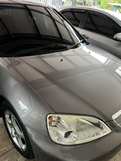 Honda Civic 2003 1.7 VTi Sedan เบนซิน ไม่ติดแก๊ส เกียร์อัตโนมัติ เทา รูปที่ 2
