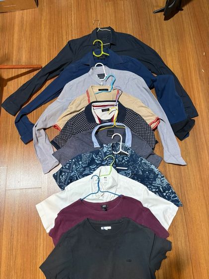 ราคาเหมา เสื้อผู้ชายแบรนด์แท้ อก38-42คละไซส์